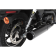 (image for) Slip-On Mufflers - 4" black w/ black end caps (pr.)