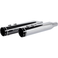 (image for) Chrome Mufflers w/ Black Tracer Tip