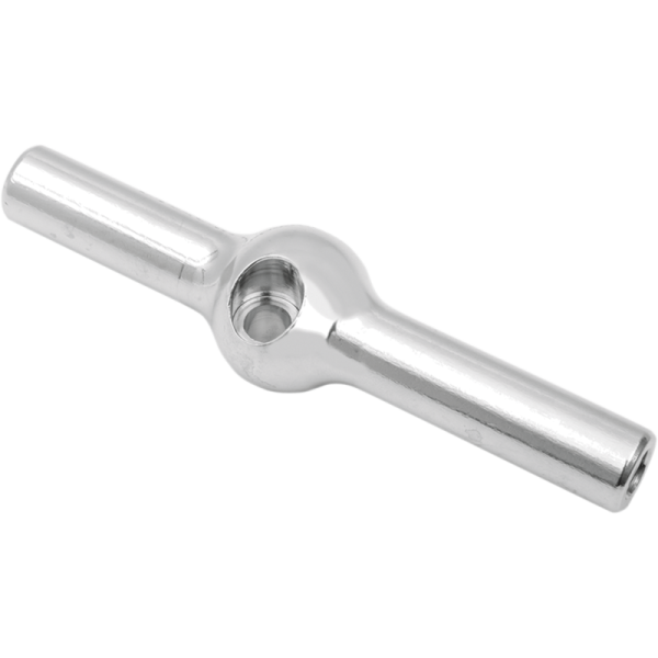 (image for) Drag Specialties Chrome Fitting 3/8"-24 dual disc tee