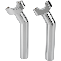 (image for) Drag Specialties Forged Aluminum Pullback Riser, Chrome, 6.5"