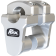 (image for) 2" Pivoting Risers - Clear Anodized