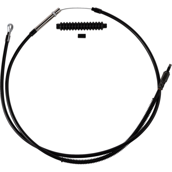 (image for) Barnett High-Efficiency Black Vinyl Clutch Cable for Softail (73" +6")