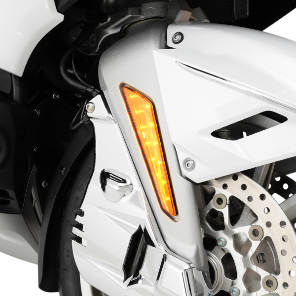 (image for) SHOW CHROME LED Marker Light - Amber Lens/Amber LEDs