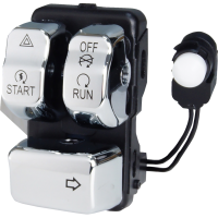 (image for) Right-Hand Control Module Switches (Chrome)