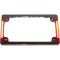(image for) LED Frame w/ Red Aux Flat Chrome