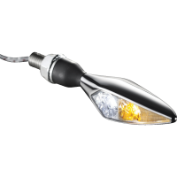 (image for) Micro Rhombus Light, White/amber, front left, chrome