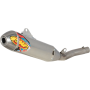(image for) FMF Q4 Hex Spark Arrestor Slip-On Muffler - Honda CRF450R