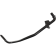 (image for) Gloss Black Kickstand 1" Over Stock Length