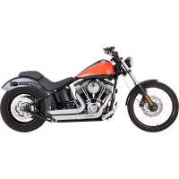 (image for) Vance & Hines Shortshots Staggered PCX Exhaust System Chrome
