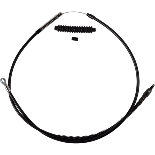 (image for) Barnett High-Efficiency Black Vinyl Clutch Cable for Softail (67" Std)