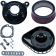 (image for) Mini Teardrop Stealth Air Cleaner Kit - Gloss black