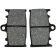 (image for) Front Organic Brake Pad for Kawasaki ZZR1200 02-05
