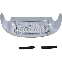 (image for) LED Front Fender Tip Assembly Chrome/White