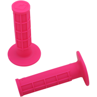 (image for) ODI Ruffian MX Single-Ply Grips - Half-Waffle - Pink