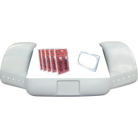 (image for) Paul Yaffe Pro Street Trike Rear Fender Kit W/ chrome license frame, no exhaust outlet 1401-1043