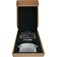 (image for) Curved Elypse 3-1 LED License Plate Kit - Chrome