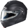 (image for) HJC C91 Helmet With Electric Shield - Semi-Flat Black, Size XS