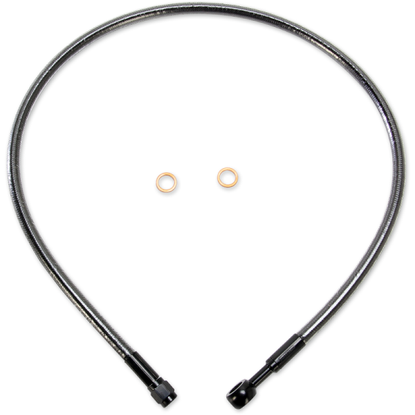 (image for) MAGNUM Designer Series Lower Front Brake Line (Black Pearl)