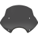 (image for) Speed Demon Sportshield - 13" Tall, Dark Black Smoke, 9" Cutout