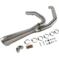 (image for) Short Road Rage 2-into-1 Exhaust System Stainless Steel
