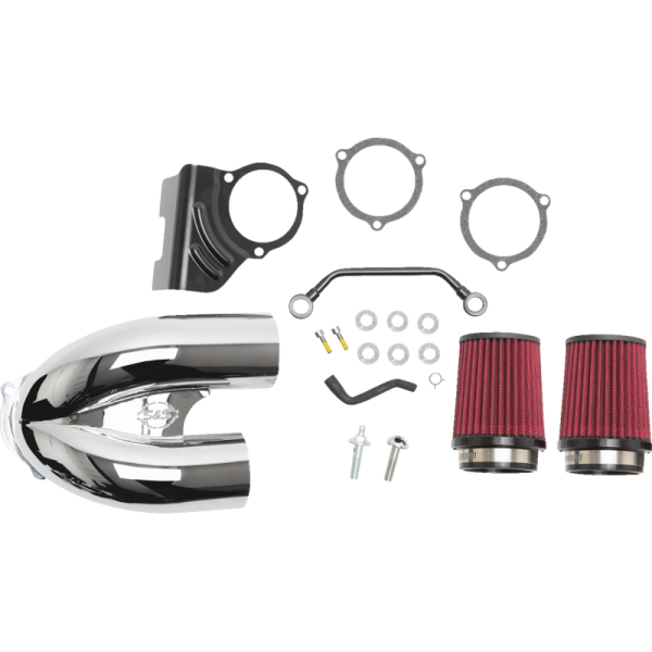 (image for) S&S CYCLE Tuned Induction Kit - Chrome