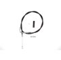 (image for) Black Vinyl Idle Cable for Dresser (44.5" Std)