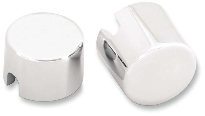 (image for) Drag Specialties Axle Caps Rear Chrome