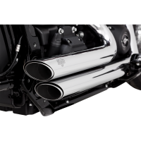 (image for) Vance & Hines Shortshots Staggered PCX Exhaust System Chrome