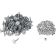 (image for) Grand Master Carbide Studs - 1.450" Length, 84 Pack