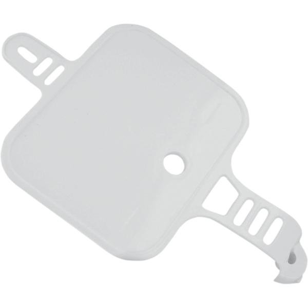 (image for) UFO Front Number Plate - White