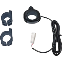 (image for) Auxiliary Handlebar Mounted On/Off Switch, Gloss Black