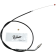(image for) Black Vinyl Throttle Cable