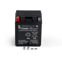 (image for) Yuasa High-Performance AGM Battery YTX14AH (Factory-Activated)