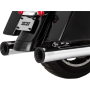 (image for) 4” Eliminator 400 Slip-On Mufflers - Chrome w/ Black End Caps