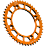 (image for) JT Sprockets RaceLite Orange Aluminum Rear Sprocket - 46T