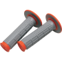 (image for) Renthal Tapered Dual-Compound Grips - Orange
