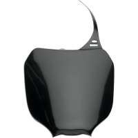 (image for) Front Number Plate - Black