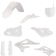 (image for) Acerbis Replacement Full Kit - White