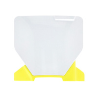 (image for) White/yellow Front Number Plate