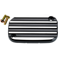 (image for) Finned Front Brake Cover (Black) 0610-0843