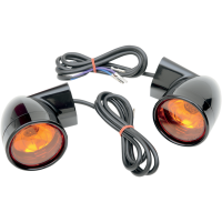 (image for) Front Bullet-Style Turn Signals Gloss Black