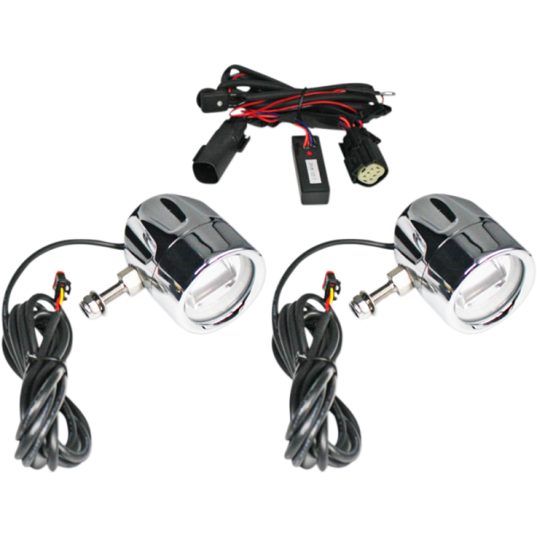 (image for) ProBeam LED Halo Fog Light (Chrome/Clear)