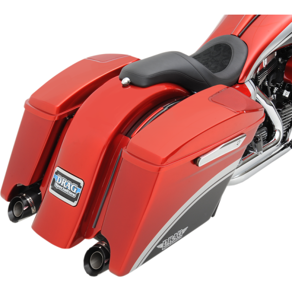Drag Specialties 4" Extended OEM-Style Saddlebags