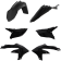 (image for) Acerbis Replacement Standard Kit - Black