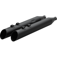 (image for) 4" HP Plus® Slip On Mufflers - Slash up, black