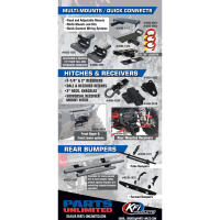 (image for) KFI 1.25" Receiver Winch Mount