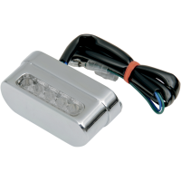 (image for) Universal LED License Plate Light Chrome
