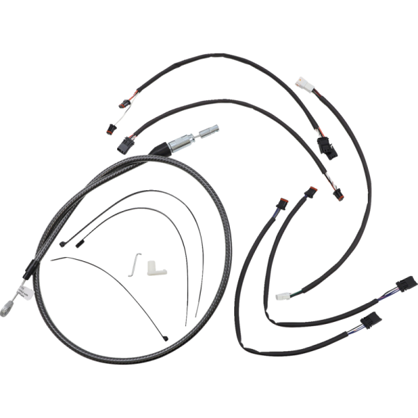 (image for) MAGNUM Karbonfibr Designer DOT Handlebar Installation Kit, 15"-17" Apes