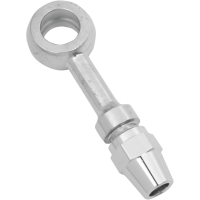 (image for) Chrome Steel Fitting 3/8"/10 mm Straight