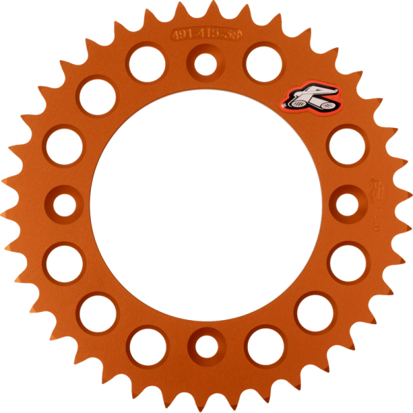 (image for) Renthal Rear Sprocket - 38T Orange